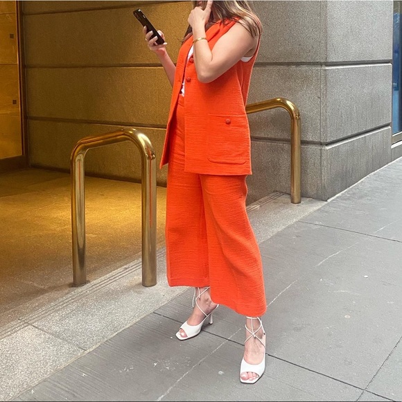 AQUA OPEN BACK LACE UP SANDAL HEEL - Picture 7 of 12